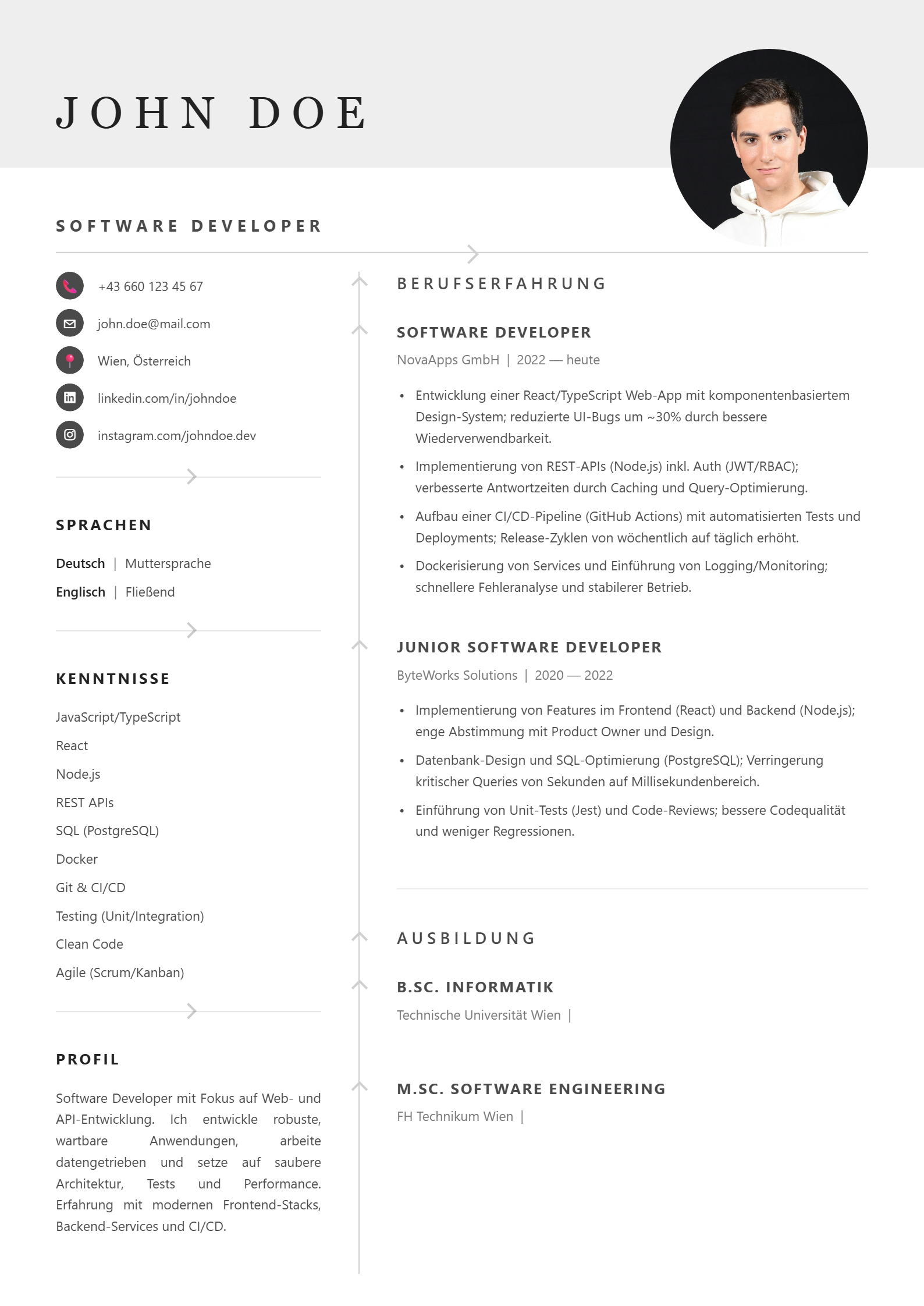 Canfield Template Preview